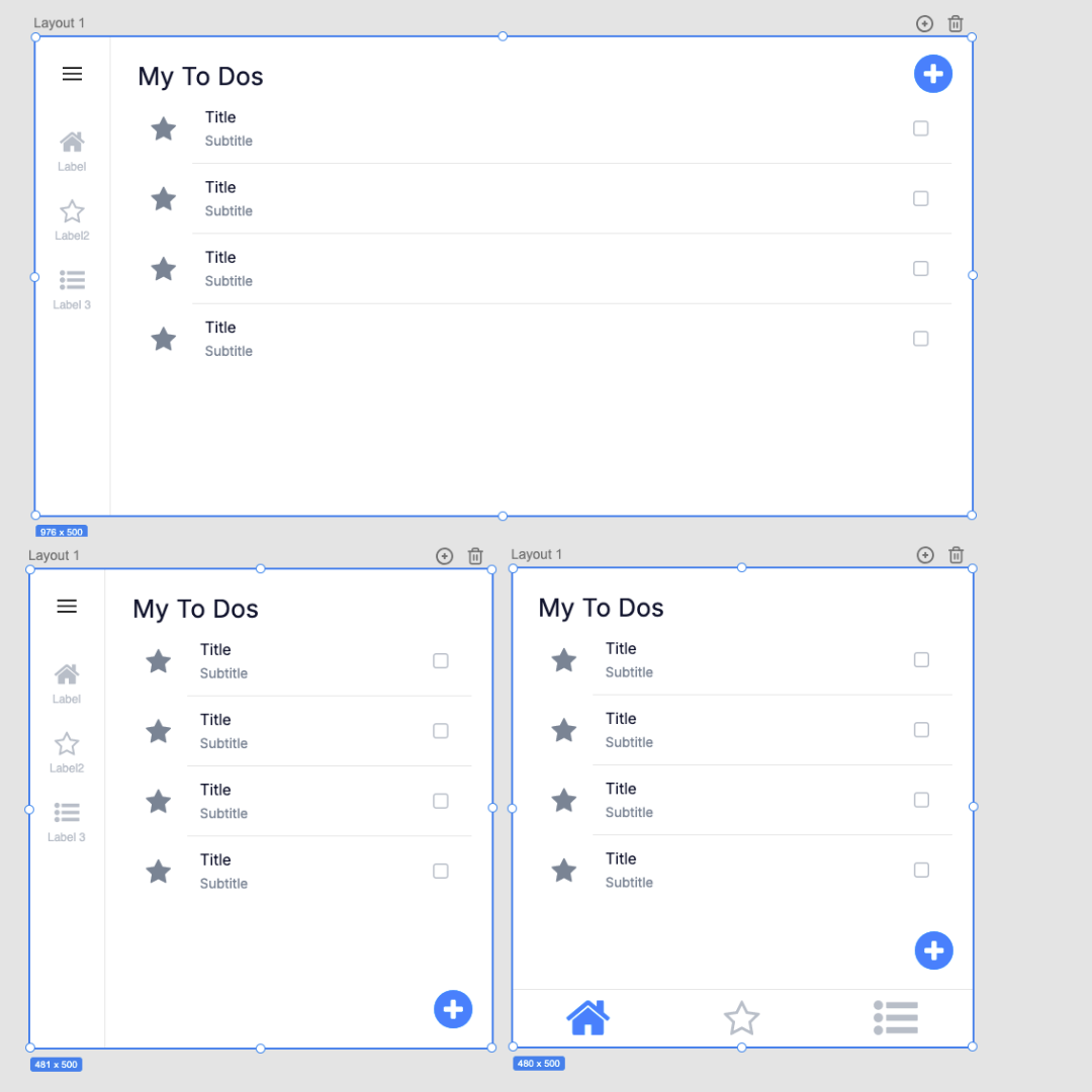 Responsive Layout Overview