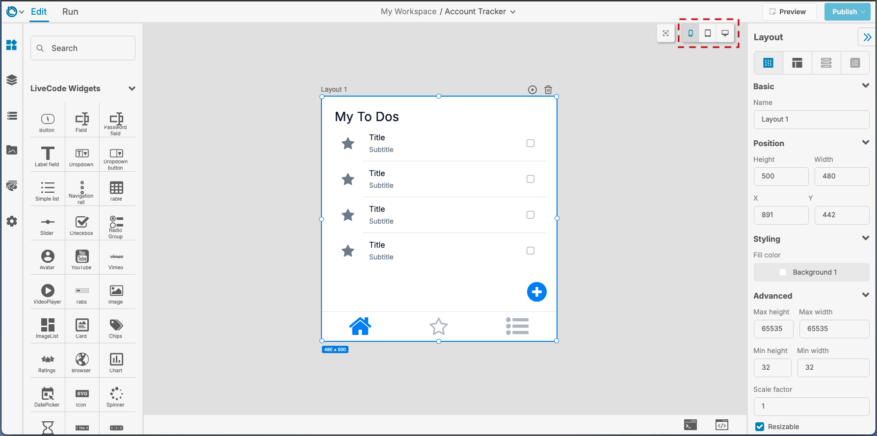 Using Breakpoints in Canvas