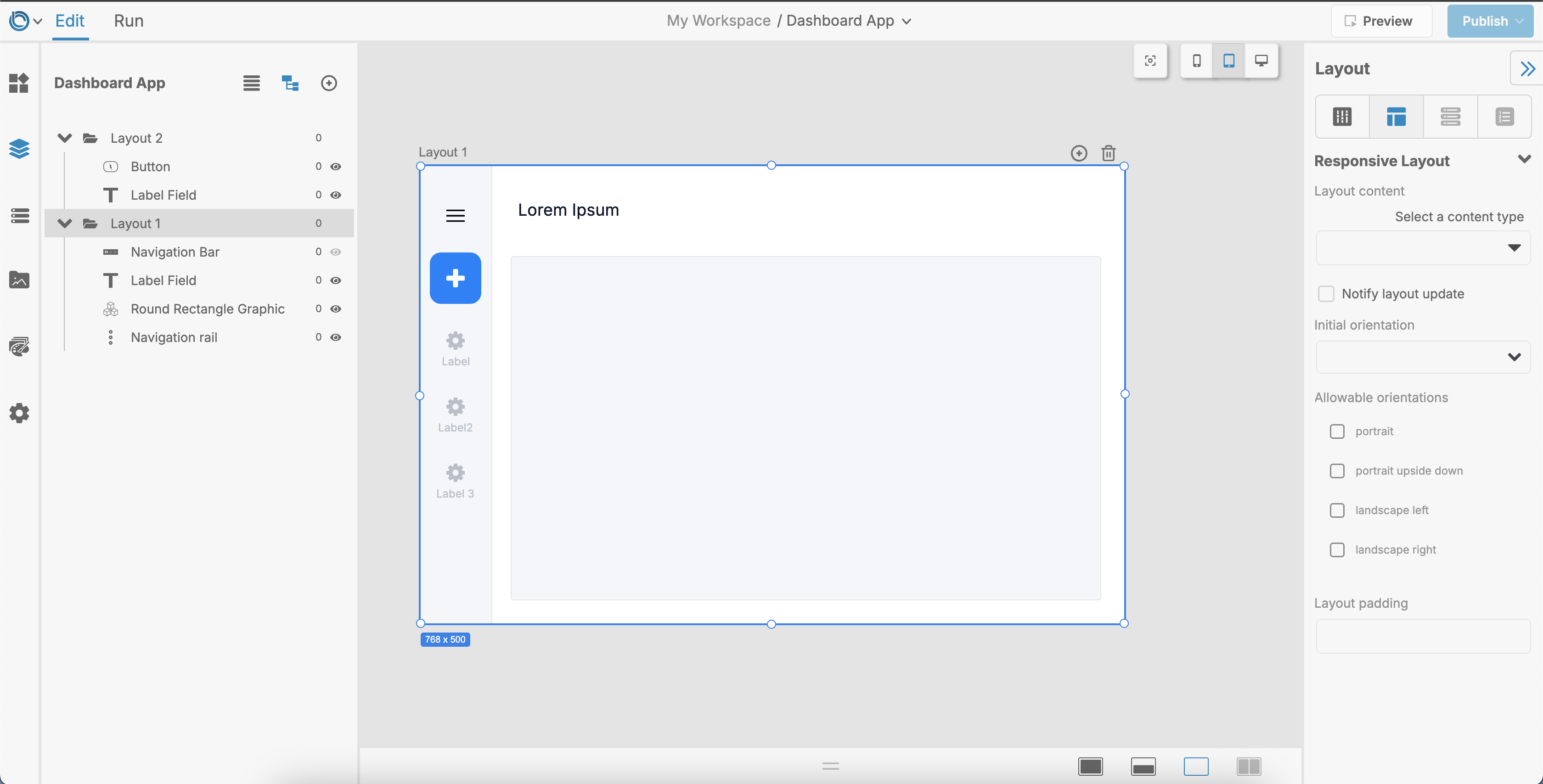 Project Browser Example